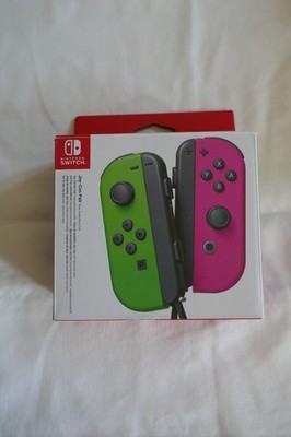 Nintendo Joy-Con Controllers (Pair) - Neon Green/Neon Pink