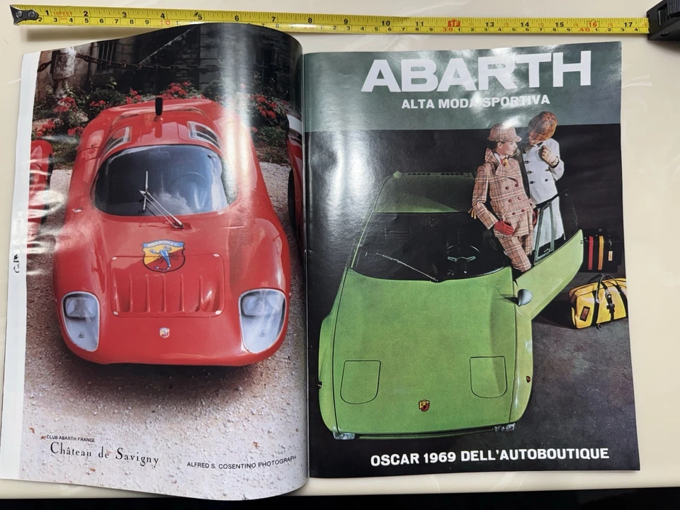 🔥RARO Revista Propietarios Abarth 01-88 200 fotos Historia Carreras AOI Cosentino Fiat Foto 3 de 4