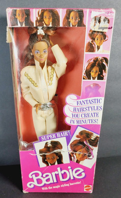 雑誌DOLL no.26 1986年 NEW 1986 Barbie Super Hair Barbie Doll African American Mattel