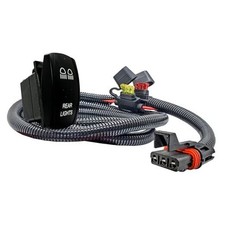Power Bus Bar Plug Wire Kit with On/Off Rocker Switch for Rear Chase Lights 