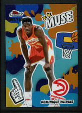 2026 Dominique Wilkins /150 Topps Finest SKy Blue Muse