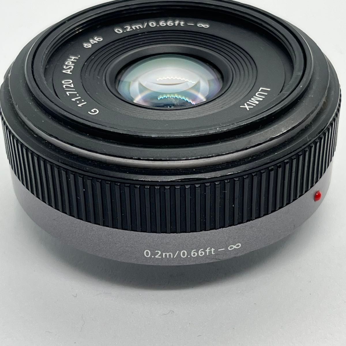 Panasonic LUMIX G 20mm F/1.7 ASPH Lens H-H020 Gray | eBay