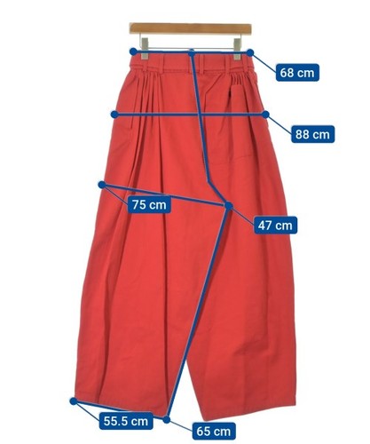 SOSHIOTSUKI Pants (Other) Red 48(Approx. L) 2200571361076 - Picture 7 of 7