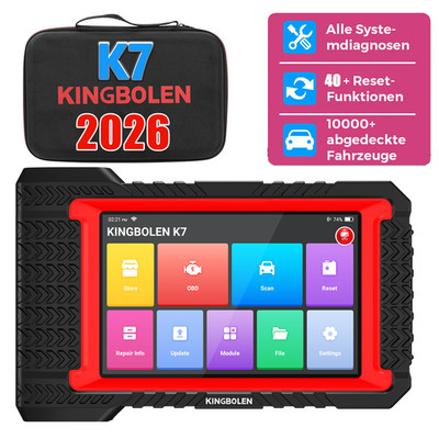 KINGBOLEN K7 Auto KFZ OBD2 Diagnosegerät Alle System Active Test OBD-Scanner
