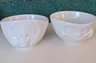Fiftyeight Products Müslischale Porzellan weiß Ø ca. 15 cm