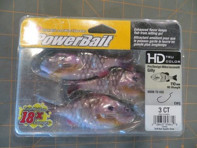 Berkley Powerbait HD Gilly - Bluegill - 3 pack - 110mm