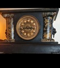 Antique EN Welch Sessions Mantle Clock, cast iron — photo 1
