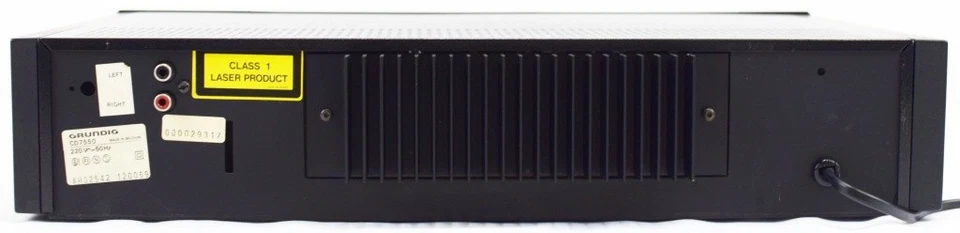 GRUNDIG Compact Disc Player CD 7550 ohne Fernbedienung 252150 - Bild 2 von 3