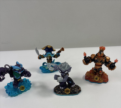 Skylanders Swap Force Lot of 4 Characters Activision Ninten Wii PlayStation Xbox