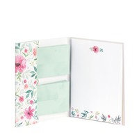 RöSsler Briefpapier Set Blossom: 10 Edle BöGen & UmschläGe Motivpapier