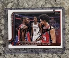TYRESE MAXEY & JARED MCCAIN SIGNED 2025-26 TOPPS CARD 76ERS IP Autographed #275