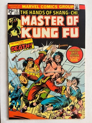Master of Kung Fu #22 (Marvel 1974) - VF+
