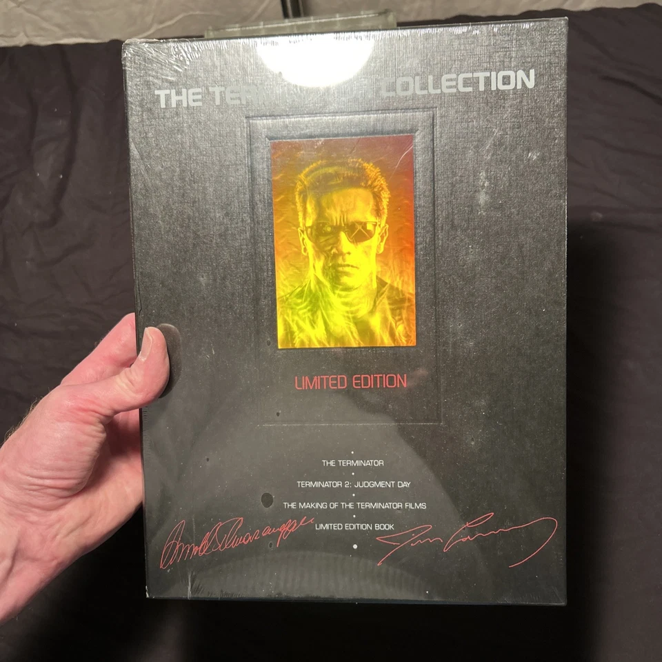 The Terminator Collection Limited Edition Box Set VHS 1992 NEW SEALED! - Image 2 of 4