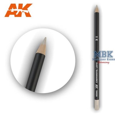 AK Interactive S.L. AK-10026 WEATHERING PENCIL DUST / RAINMARKS