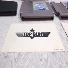 Top Gun 1 + 2 The Second Mission Set NES Carrito Funda Manual Completo en Caja CIB