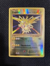 Pokémon TCG Zapdos Reverse Holo Rare Card 42/108 XY Evolutions NM Condition on eBay