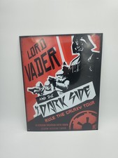 Star Wars Lord Vader Metal Tin Sign Vintage Style Collector 12.5inx16in Official