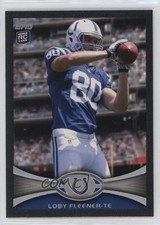 2012 Topps Black 55/57 Coby Fleener #132 g4k