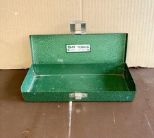 Vintage Sk S-k Tools Franklin Park Green Metal Tool Box For Socket Set Vintage Sk S-k Tools Franklin Park Green Metal Tool Box For Socket Set