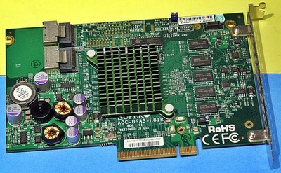 AOC-USAS-H8iR Supermicro 256MB 8-Port Internal SAS 3Gb/s RAID Controller