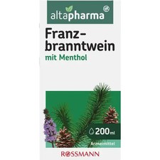 Altapharma Franzbranntwein con mentol, 200 ml, nuevo y embalaje original