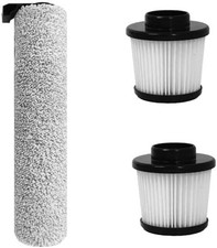 ROLLENB&Uuml;RSTE UND 2X ERSATZFILTER F&Uuml;R JONR STAUBSAUGER-SET XQ02
