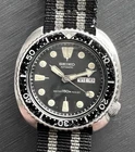 1982 SEIKO 6309 7040 AUTOMATIC SUWA TURTLE DIVER WATCH