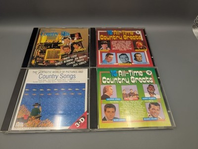 4 Country CDs All Time Country Hits Songs Greats Sampler sehr gut