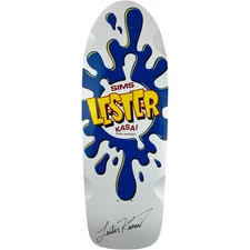 SIGNED Sims Lester Kasai Splat Skateboard deck ALVA, HOSOI, VISION, RARE