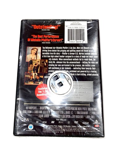 Dangerous Minds (DVD, 1999) Michelle Pheiffer NUEVO SELLADO FUERA DE STOCK - Imagen 2 de 2