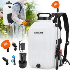 Battery Powered Backpack Sprayer 4 Gallon, Powerful Electric Garden Sprayer with