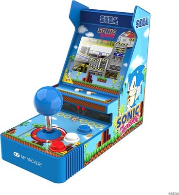 My Arcade Sonic The Hedgehog Joystick Player Sonic 2in1 Sega Classic Arcade 3.5''