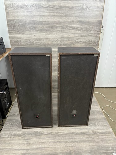 Vintage Kenwood JL-507 100W 8 ohm altoparlanti stereo da pavimento woofer 12" - Foto 5 di 8