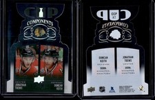 2020-21 Upper Deck Series 1 Cup Components Jonathan Toews Duncan Keith