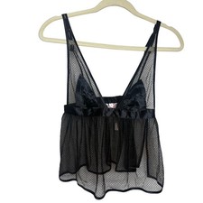 Victoria's Secret Black Lace Cami Top NWT Sz. XS
