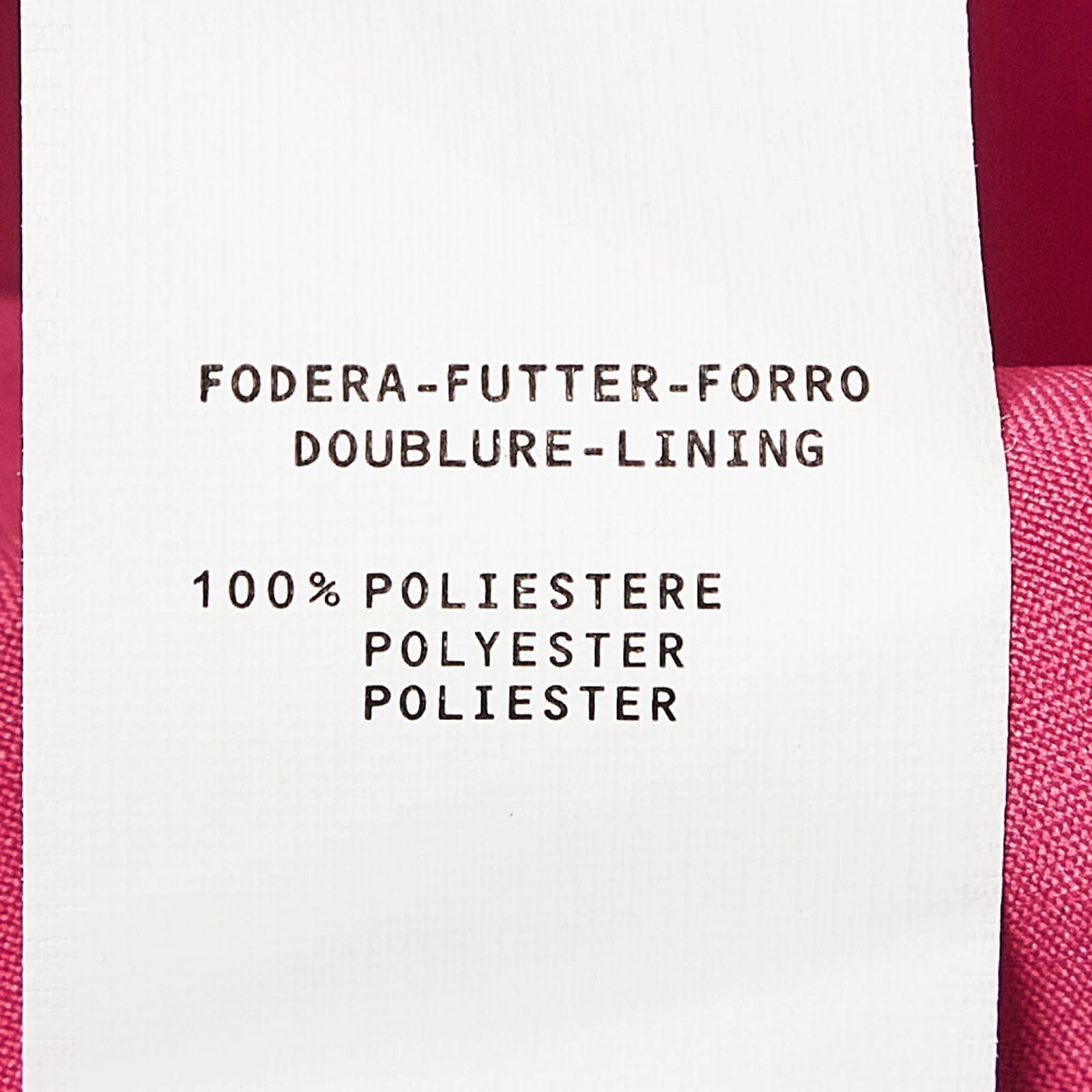 Boutique Moschino abito senza maniche in jersey con stampa zebrata nero rosa M