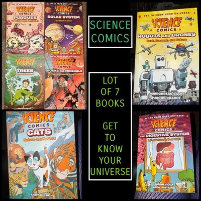 Science Comics Lot of 7 First Second Graphic Novels STEM Homeschool Educational