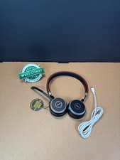 Jabra Evolve 65 UC Stereo Headset - Black - Model HSC018W Ships Fast  
