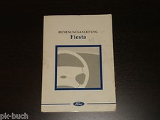 Istruzioni Per L'Uso Manuale Ford Fiesta, Stand Giugno 1997