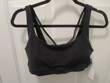 ATHLETA D-DD EXHALE SPORTS BRA IN BLACK SIZE 2X NEW