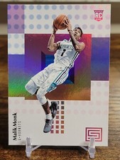 2017-18 Panini Status Rookie #102 Malik Monk Charlotte Hornets Base RC