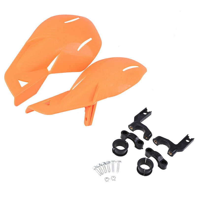 2X 7/8" Manillar Moto Guardamanos Guardamanos Montaje ATV para Honda Harley Foto 3 de 4