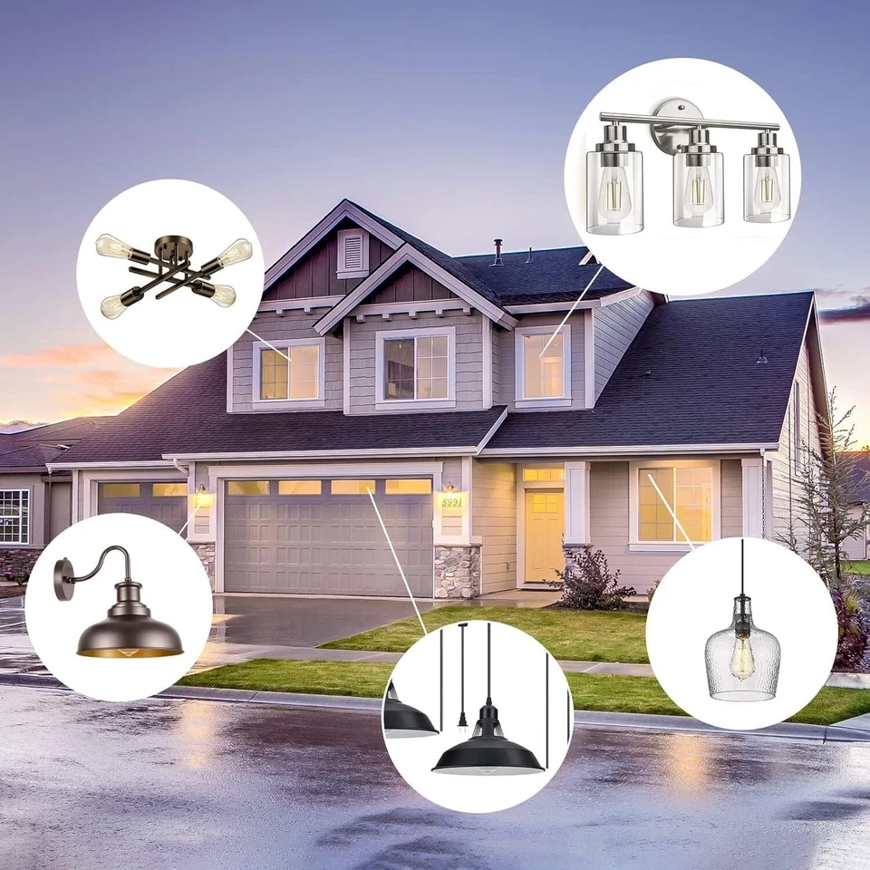 4Pack LED ST18 Vintage Filament Bulb, E26, 13W(100W), Antique Clear 2700K 1400LM - Image 3 of 4