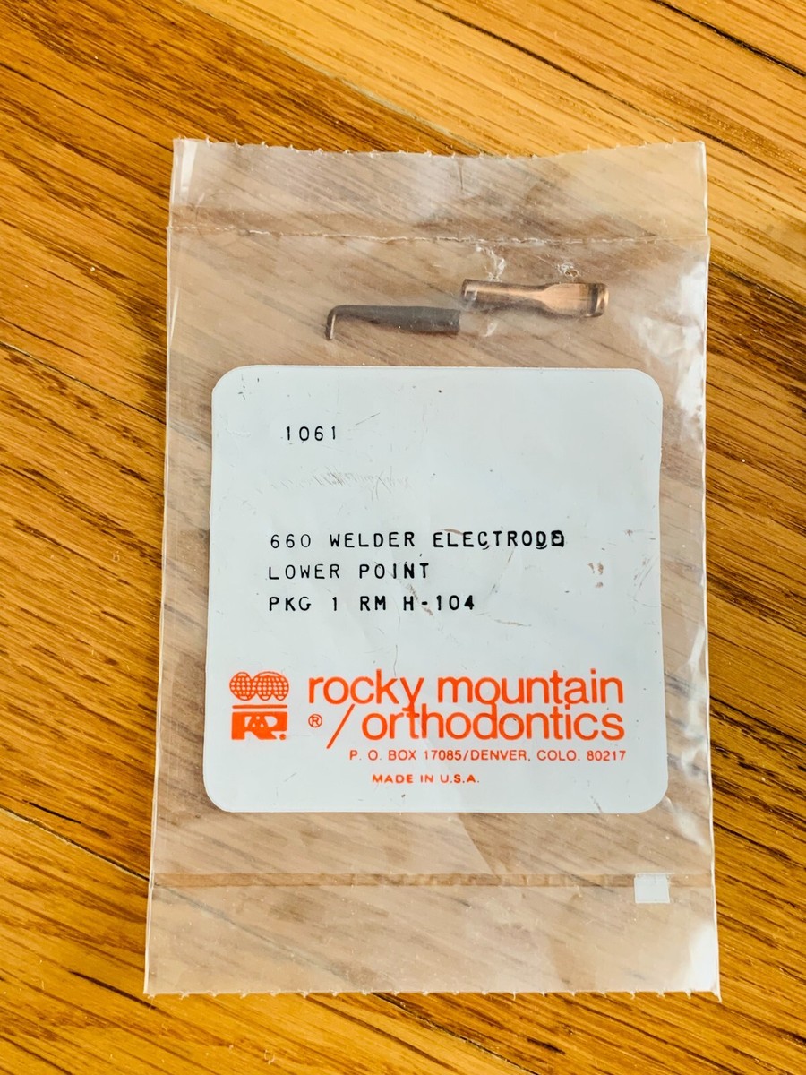 RMO Rocky Mountain Orthodontics 660-2 Dental Jewelry Spot Welder