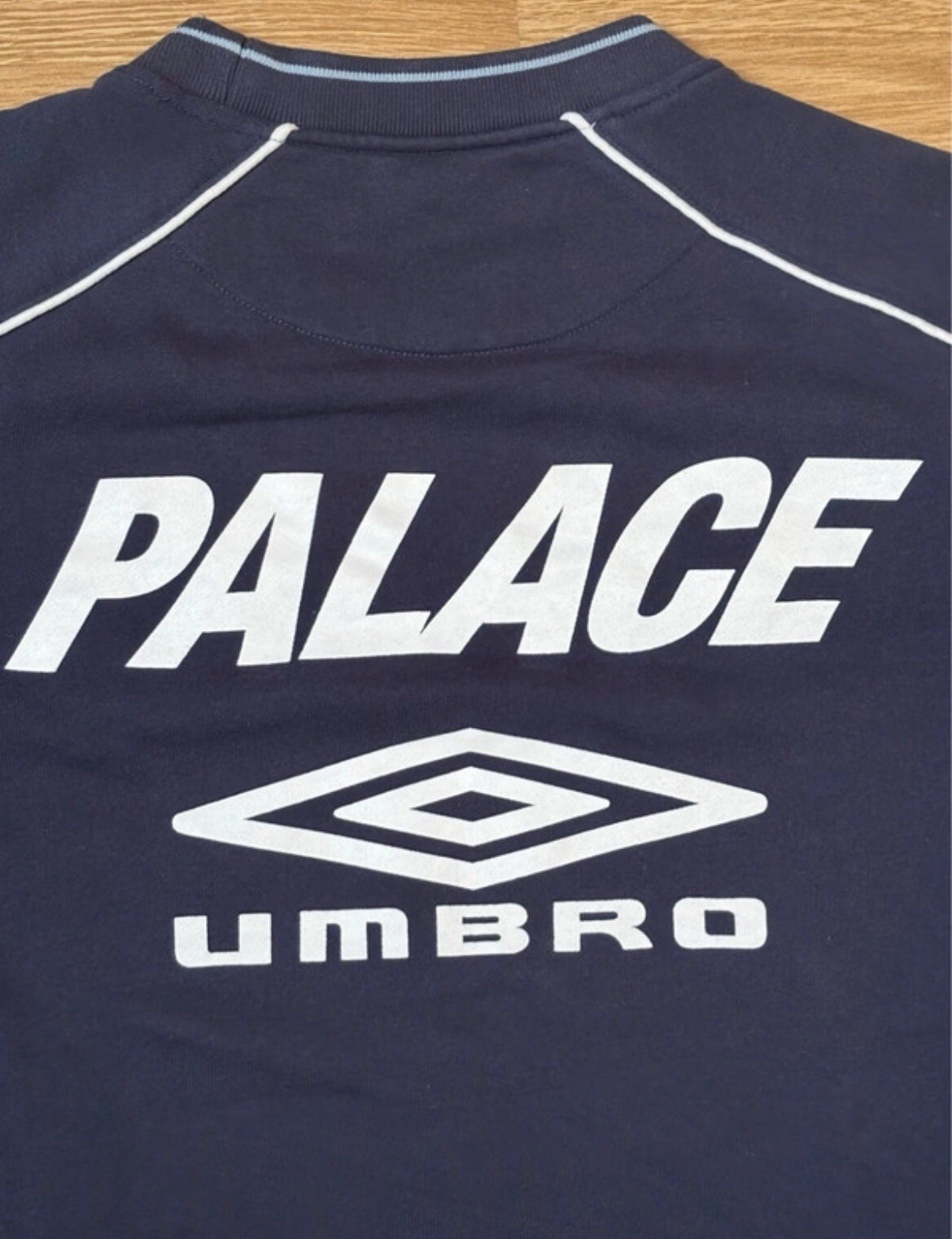palace x umbro Warm Up Crewneck Sweater image 3