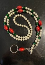 Pretty beaded lanyard