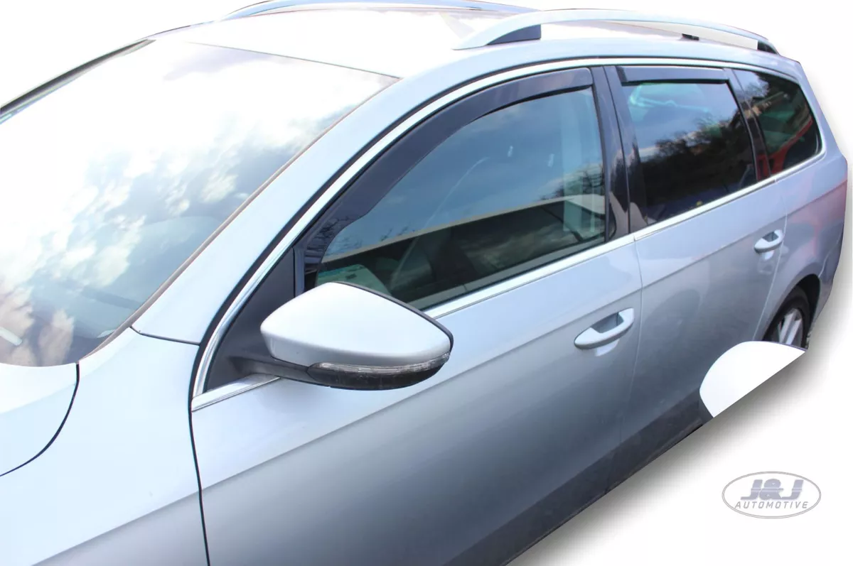 Wind deflector for VW Passat VARIANT B6 B7 ESTATE 2005 2015 TINTED