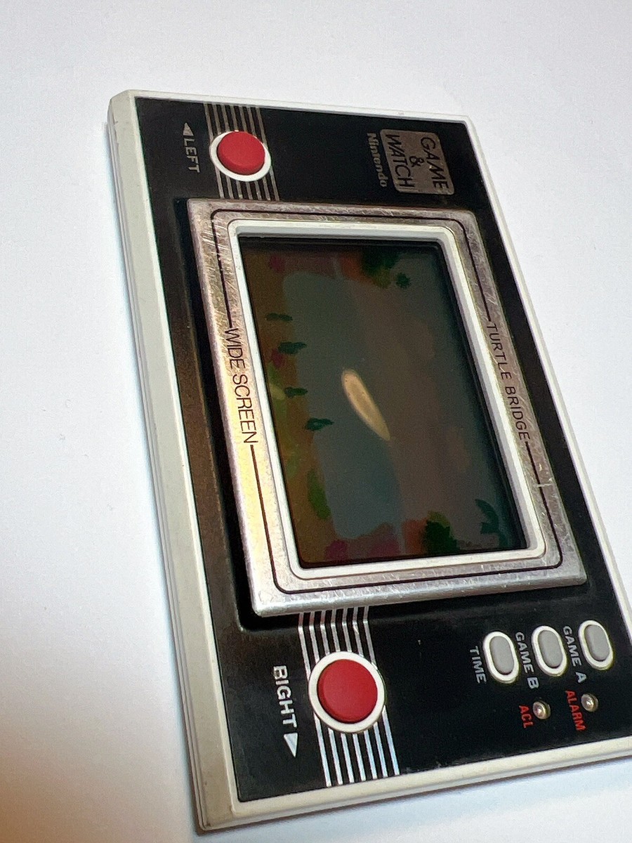 GAME&WATCH タ―トルブリッジ❗️ NINTENDO GAME AND & WATCH Turtle Bridge 1982 Direct From