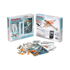 Airplane Construction Set & Book Stainless Steel 