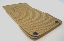 $$$ Original Lengenfelder Gummimatten passend für BMW 3er E30 Limo + BEIGE NEU